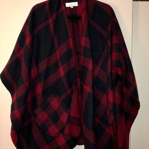 Plaid Cape